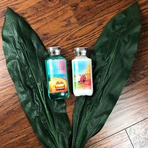 Bath and bodyworks Shower Gel Body Lotion set